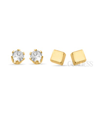 Aquarius Aura Brilliance Bless Earring Combo