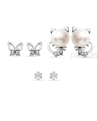 Smooth Pearls Earring Combo