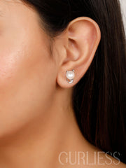 Smooth Pearls Earring Combo