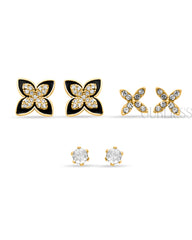 Flora Trio Earring Combo