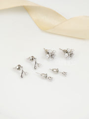 Silver Symphony Earring Combo