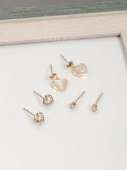 Loving Heart Earring Combo
