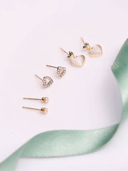 Loving Heart Earring Combo