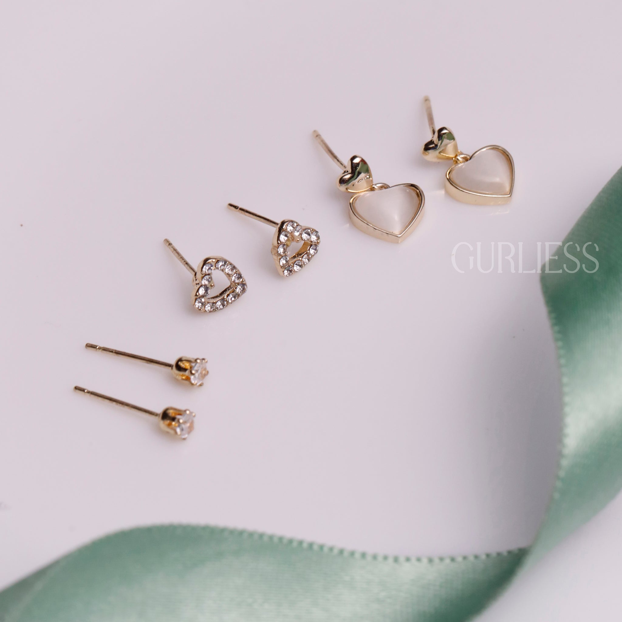 Loving Heart Earring Combo