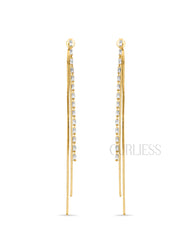 Gold Clover Earring Combo