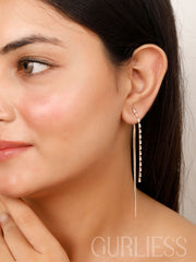 Gold Clover Earring Combo
