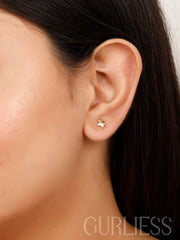 Gold Clover Earring Combo