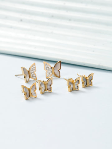 The Butter Fly Army Earrings Combo