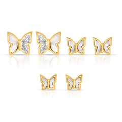 The Butter Fly Army Earrings Combo
