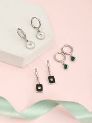 Classic Minimal Studs Earrings Combo