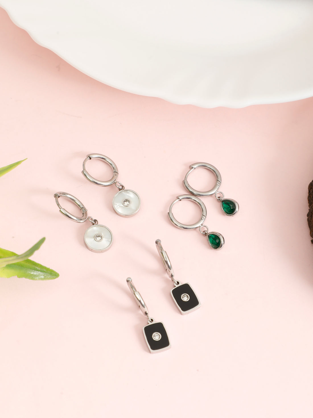 Classic Minimal Studs Earrings Combo