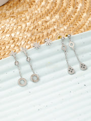 Danglers Silver Earrings Combo