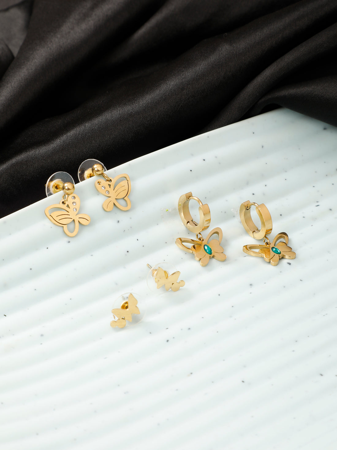 Butterfly Studs Earrings Combo