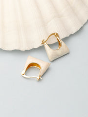 Gold and White Enamel