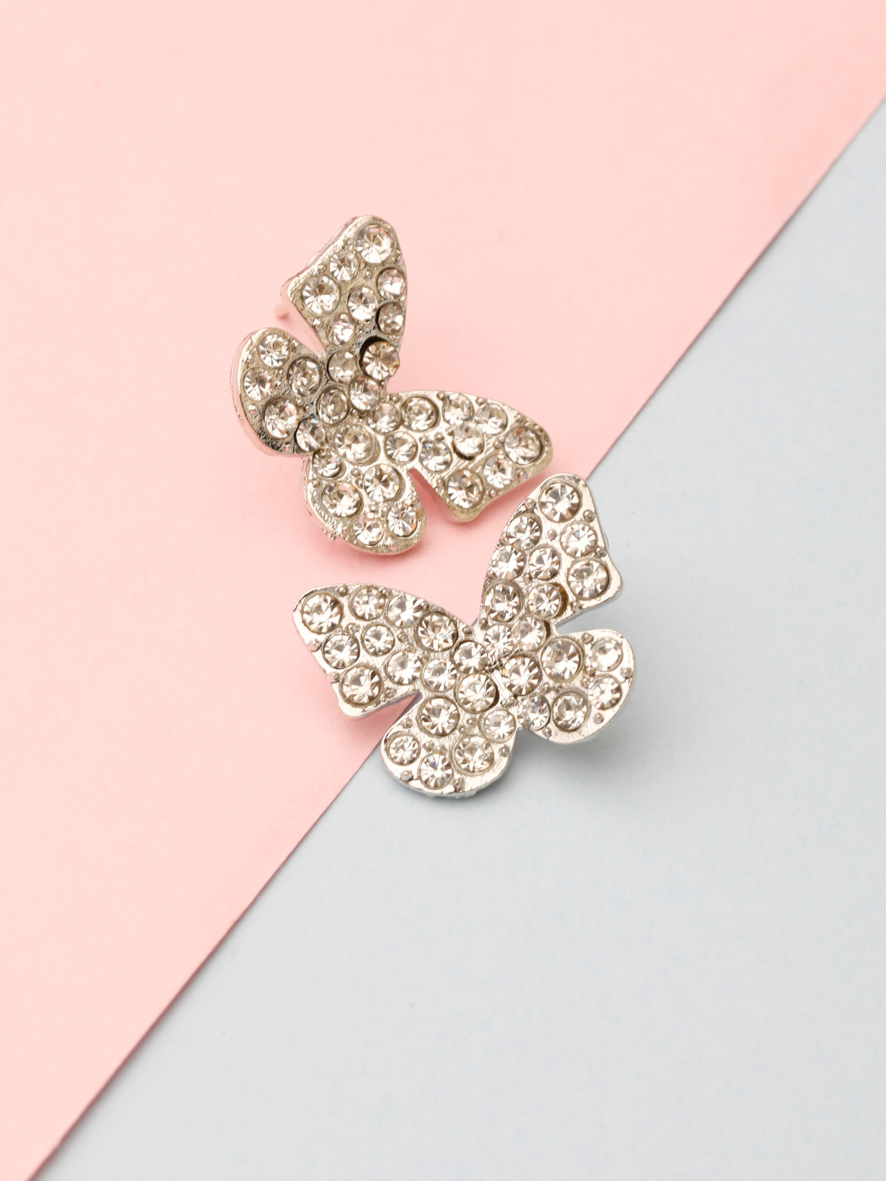 Dazzling Butterfly Stud