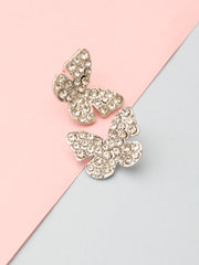Dazzling Butterfly Stud
