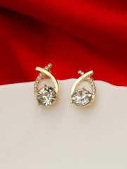 The Glam Gold Stud Earrings