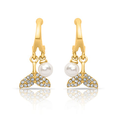 Mermaid Tail Drop Earrings