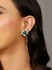 Turquoise wings Earrings
