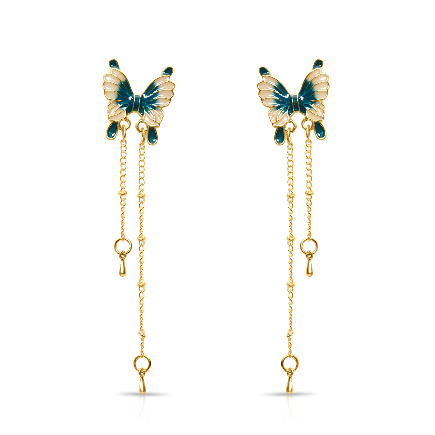 Turquoise wings Earrings