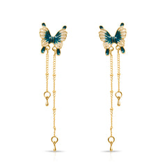 Turquoise wings Earrings