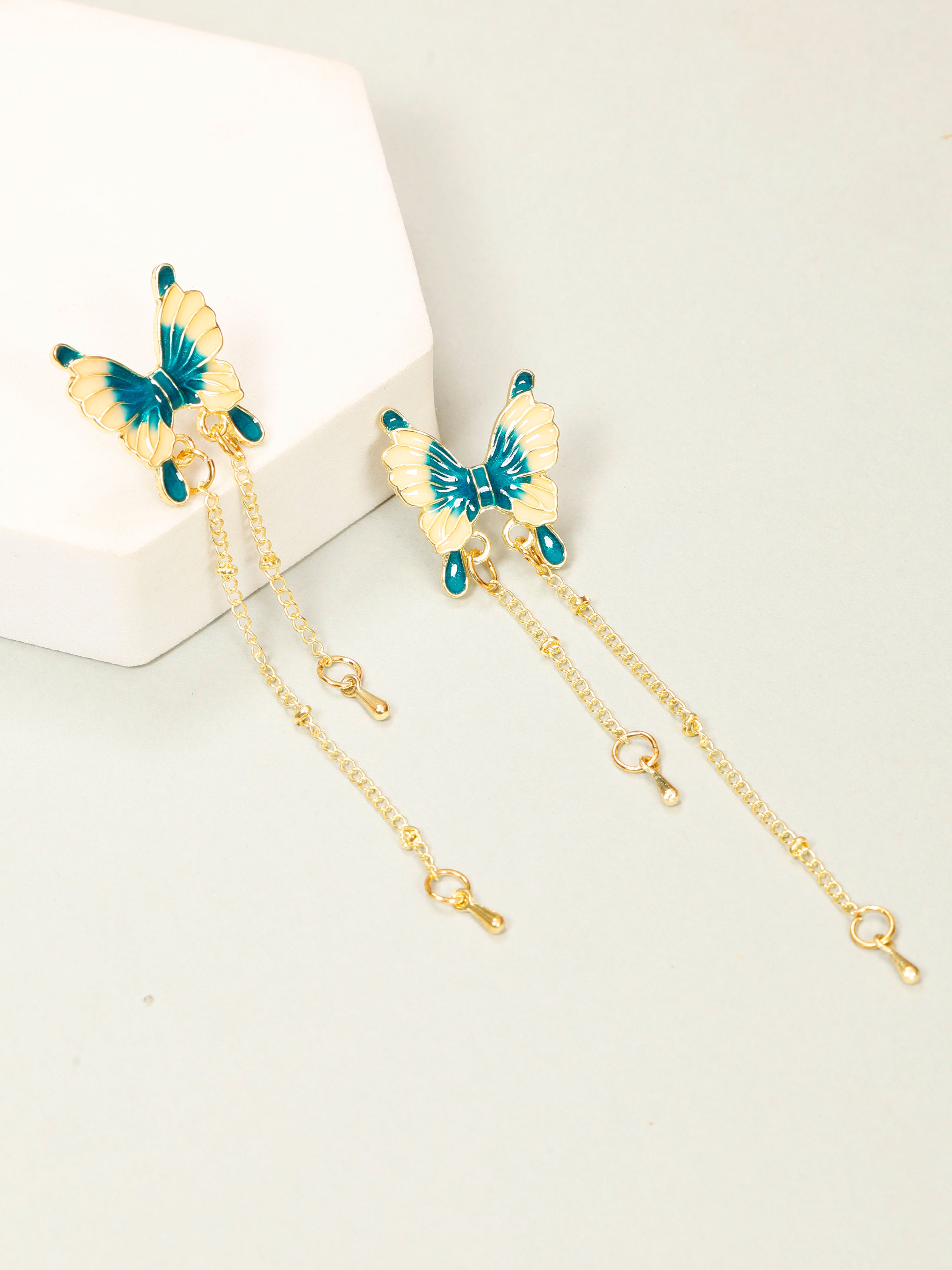 Turquoise wings Earrings