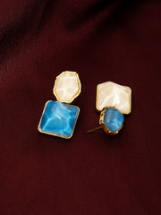 Aqua pearl Earrings