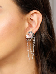 Crystal heart Earrings