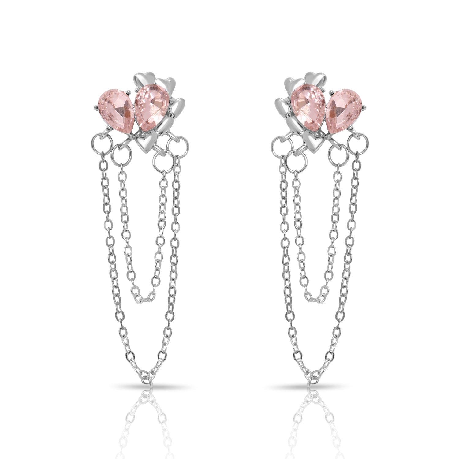 Crystal heart Earrings