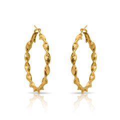 Wavy hoops Earrings