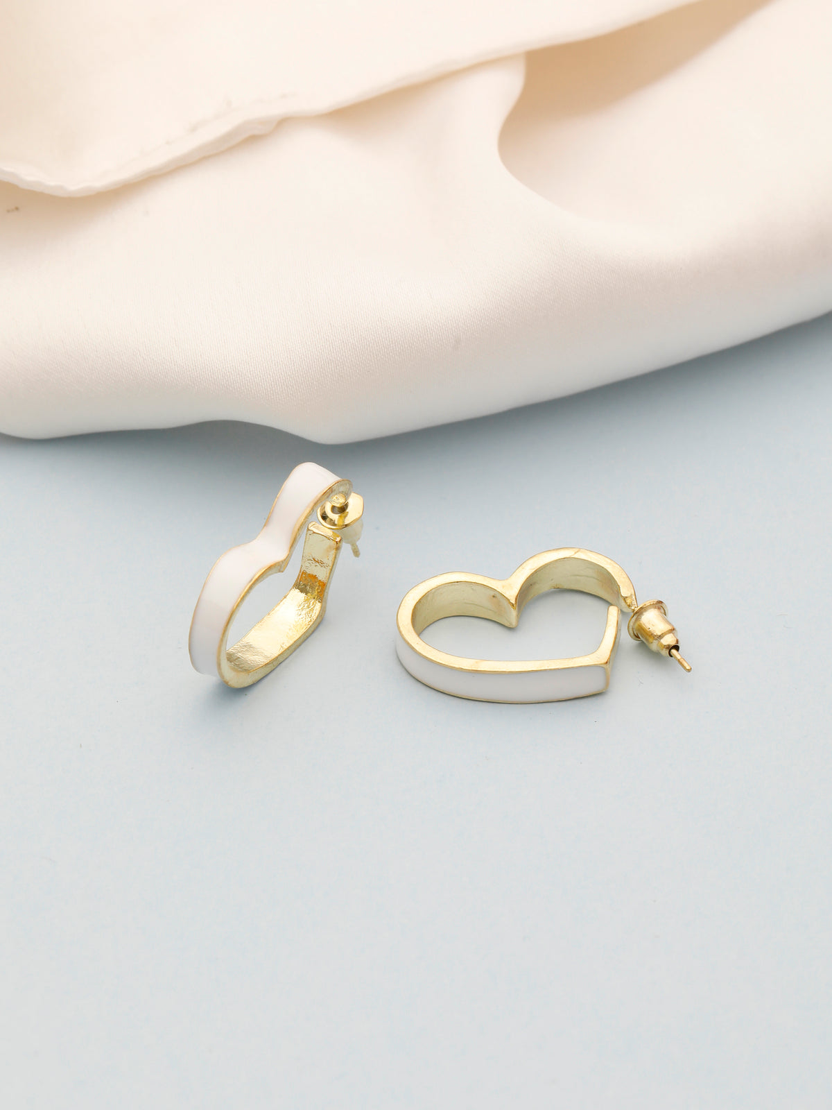 Wave Hoop Earrings Earrings