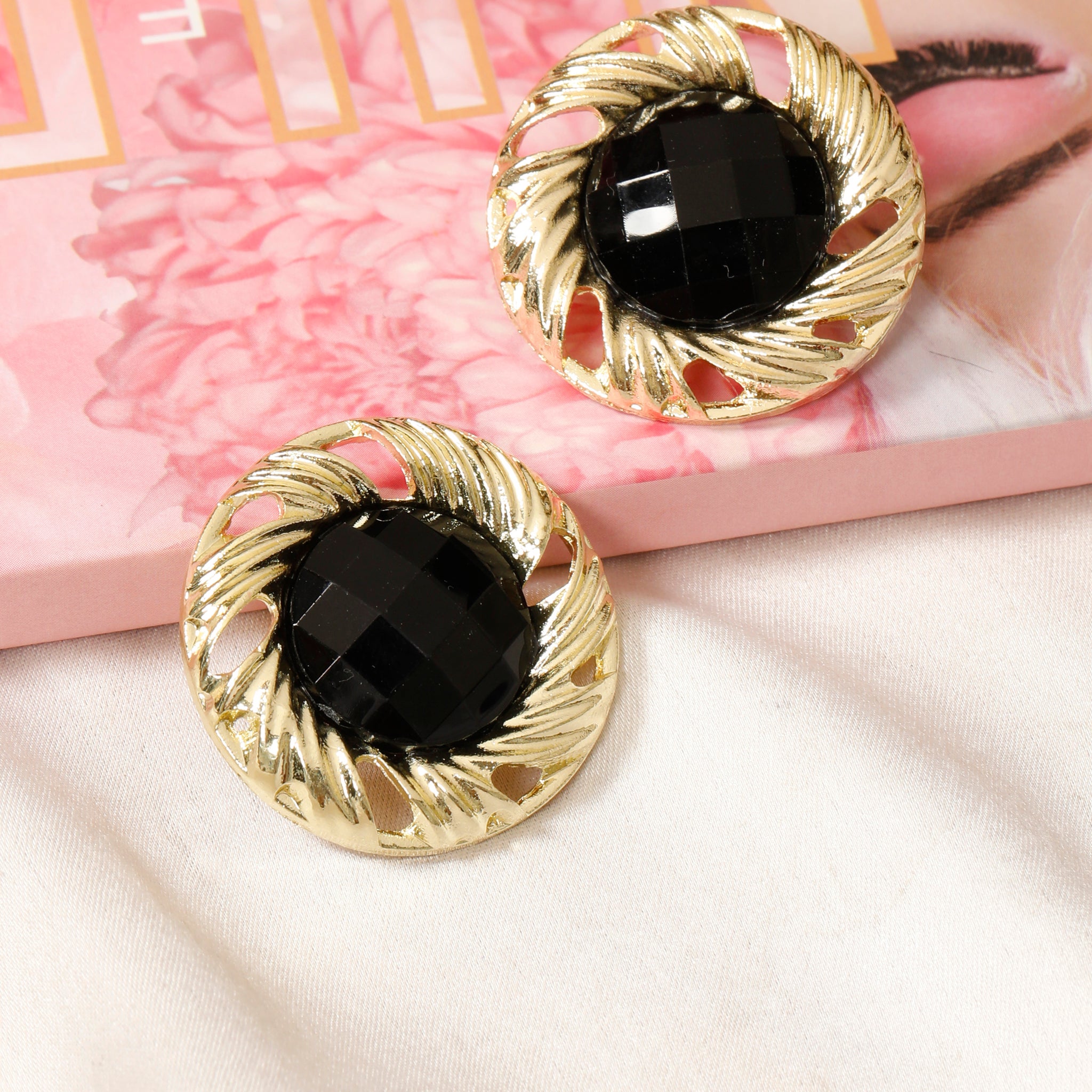 Chunky Round Earrings