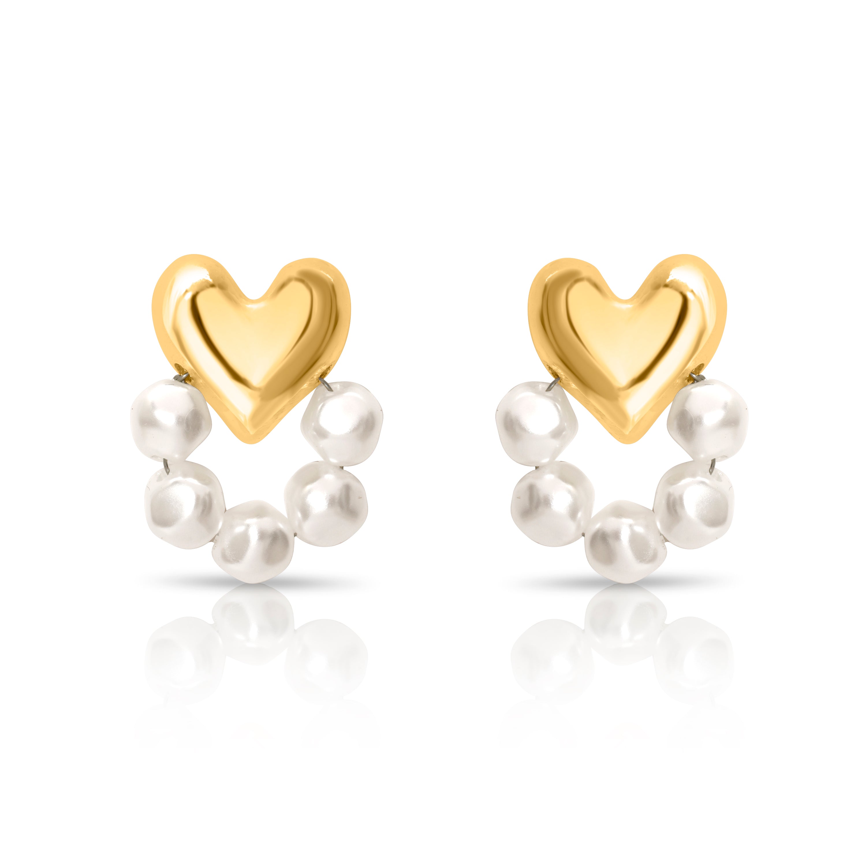 Glam In Gold Earrings