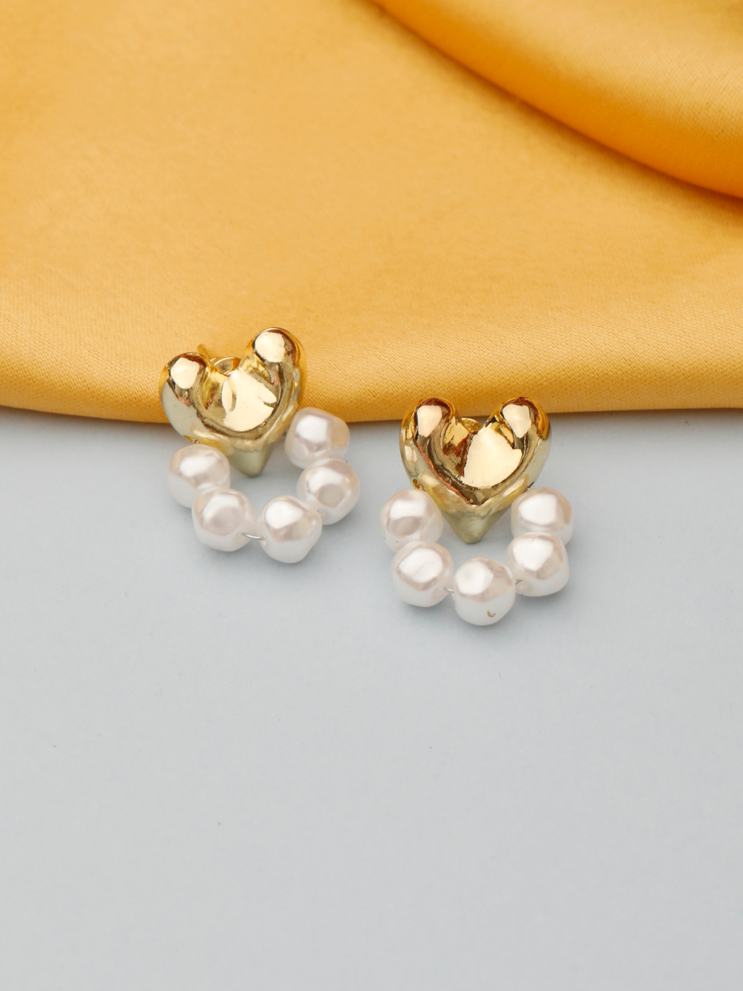 Glam In Gold Earrings