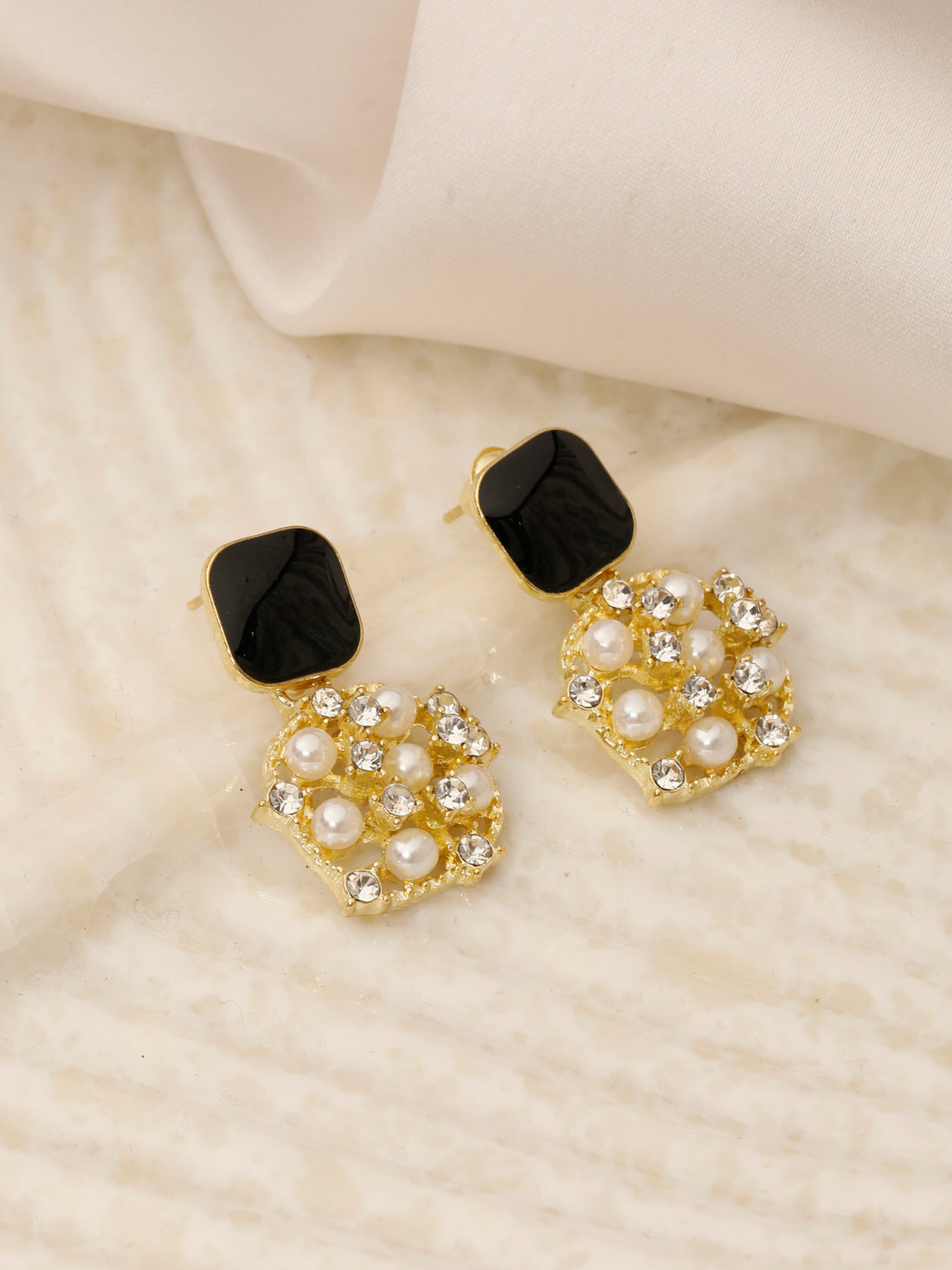 Glam Up Gold Earrings