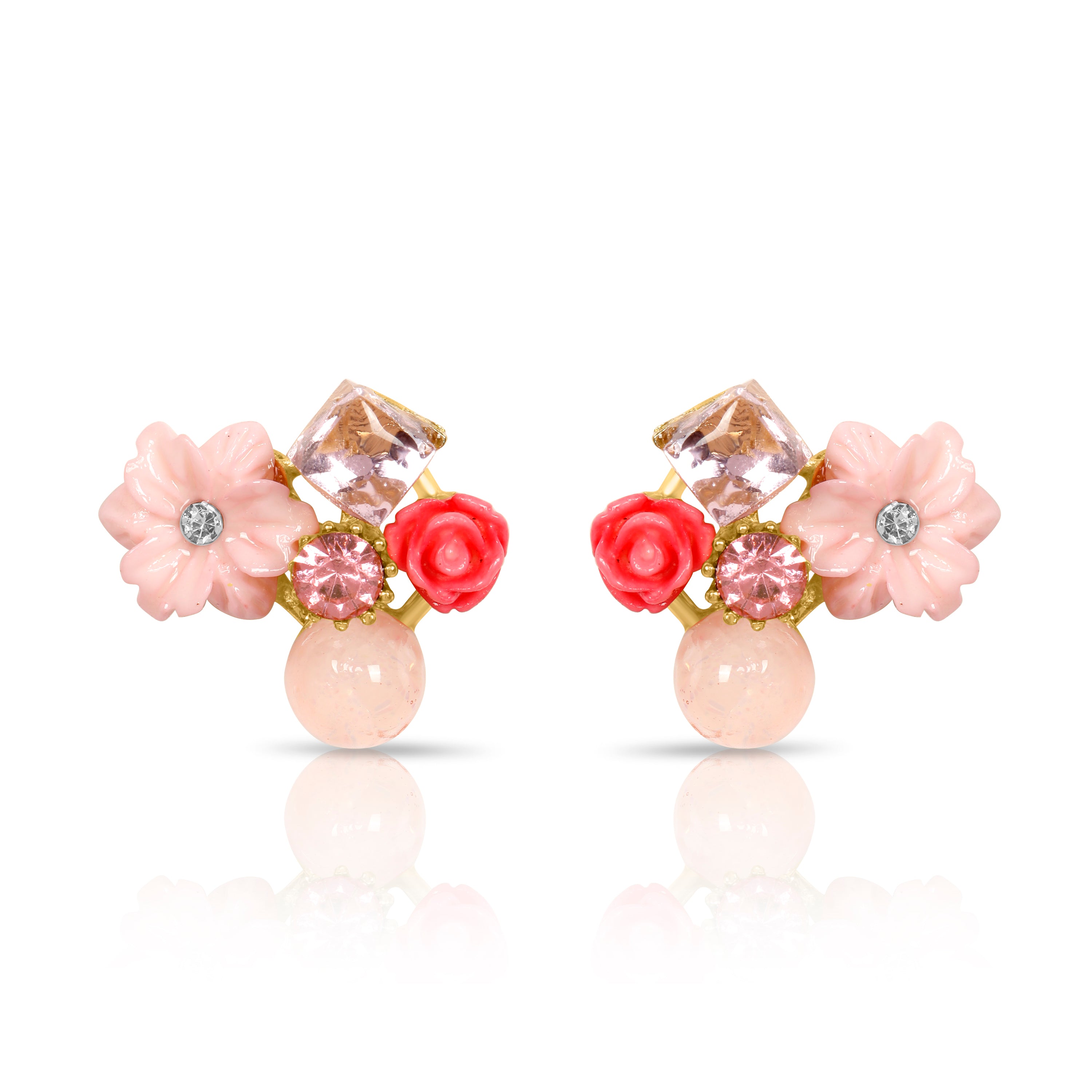 Rosetta Stone Pink Earrings
