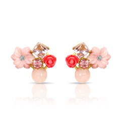 Rosetta Stone Pink Earrings