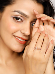 Gemstone Band Rings