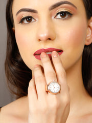 Watch Ring Rose Gold