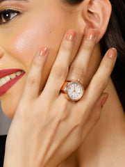 Watch Ring Rose Gold