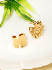 Gilded Ring Set