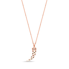 Dagger Rose Gold Necklace