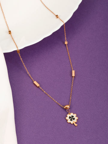 Blossom Rose Gold Necklace