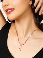 Snake Chain & Butterfly Necklace