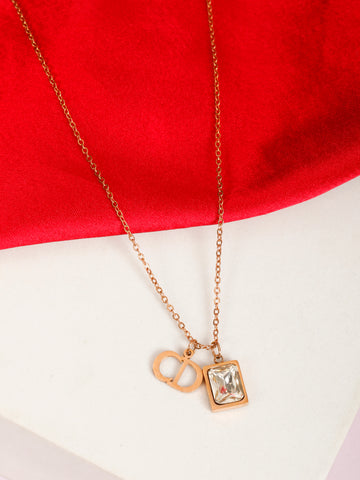 Dainty Rose Gold Necklace