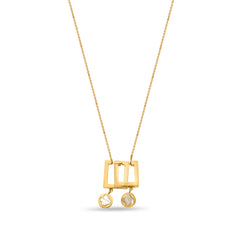 Genelia Double Love Necklace