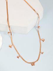 Snake Chain Swarm Necklace