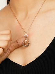 Maria Rose Gold Necklace