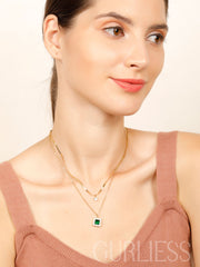 Emerald Attention Pendants