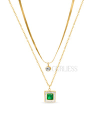 Emerald Attention Pendants